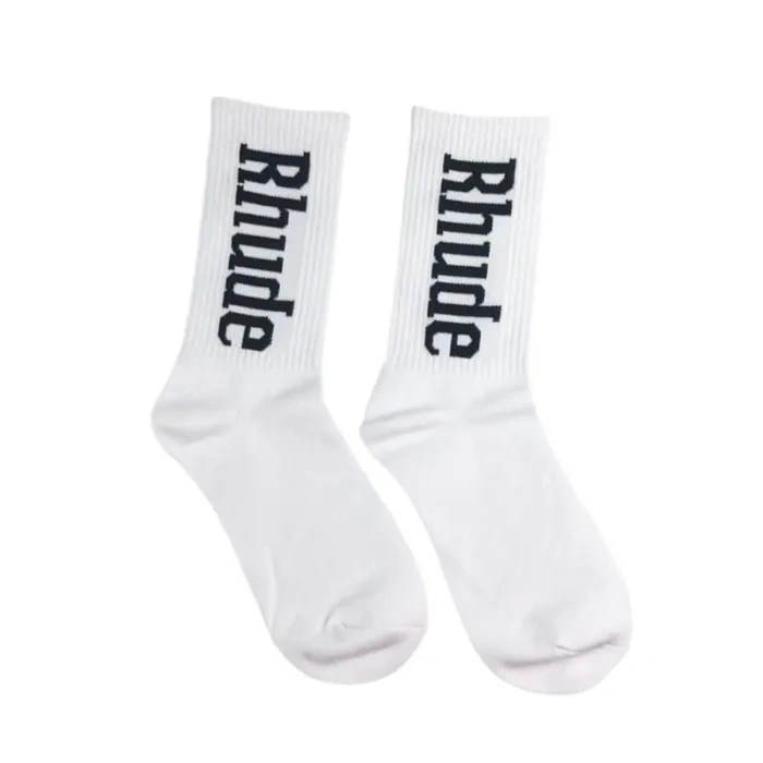 RD Alphabet Sunset Print Mid Calf Socks 7 colors