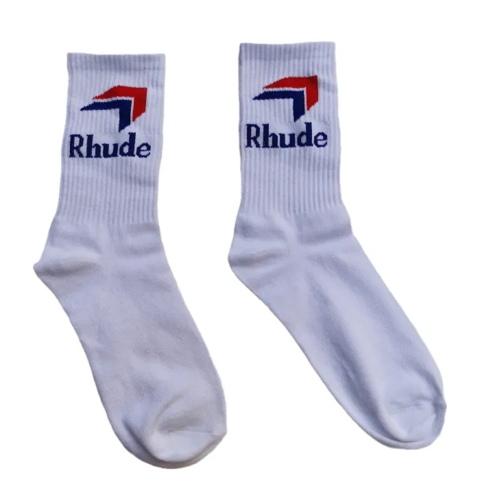 RD Alphabet Sunset Print Mid Calf Socks 7 colors