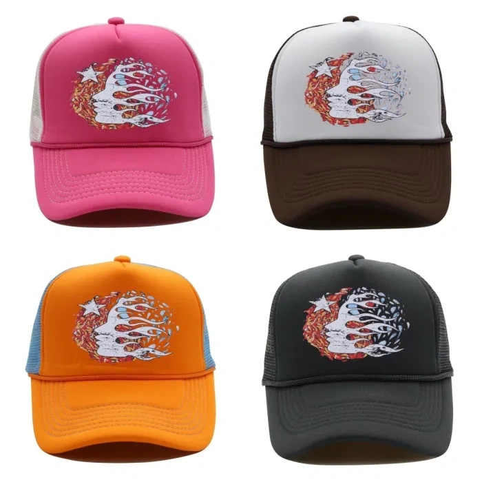 Hellstar High Street Retro Mesh Creative Van Hat 8 colors