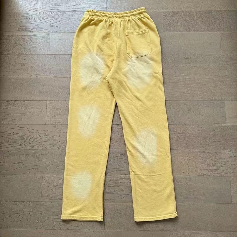 Hellstar Yellow Zip Hoodie And Pants