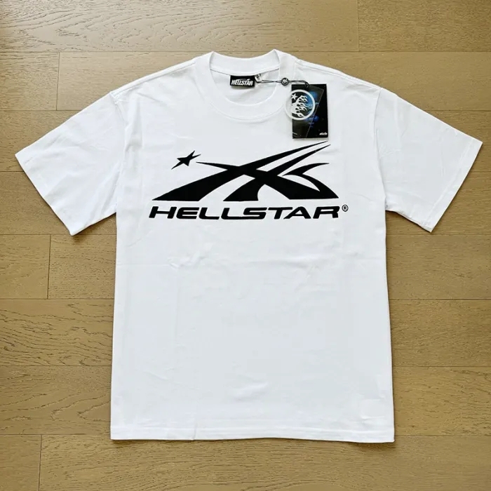 Hellstar Basic front and back colorful logo print Tee 6 colors