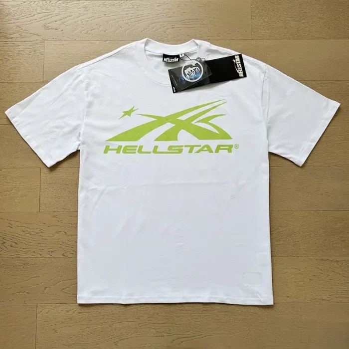Hellstar Basic front and back colorful logo print Tee 6 colors