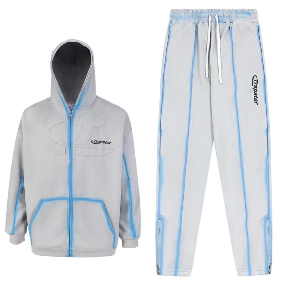 Trapstar Patch Zip Hoodie And Pants (set)