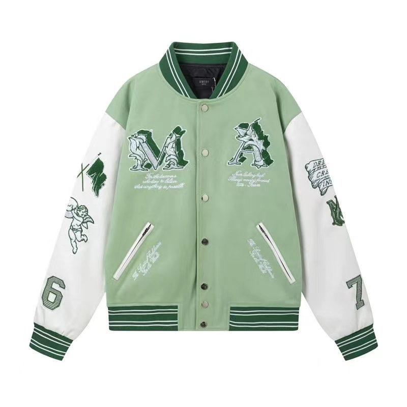 AM Flag Angel Varsity Jacket