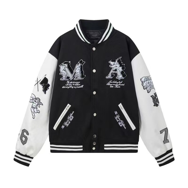 AM Flag Angel Varsity Jacket