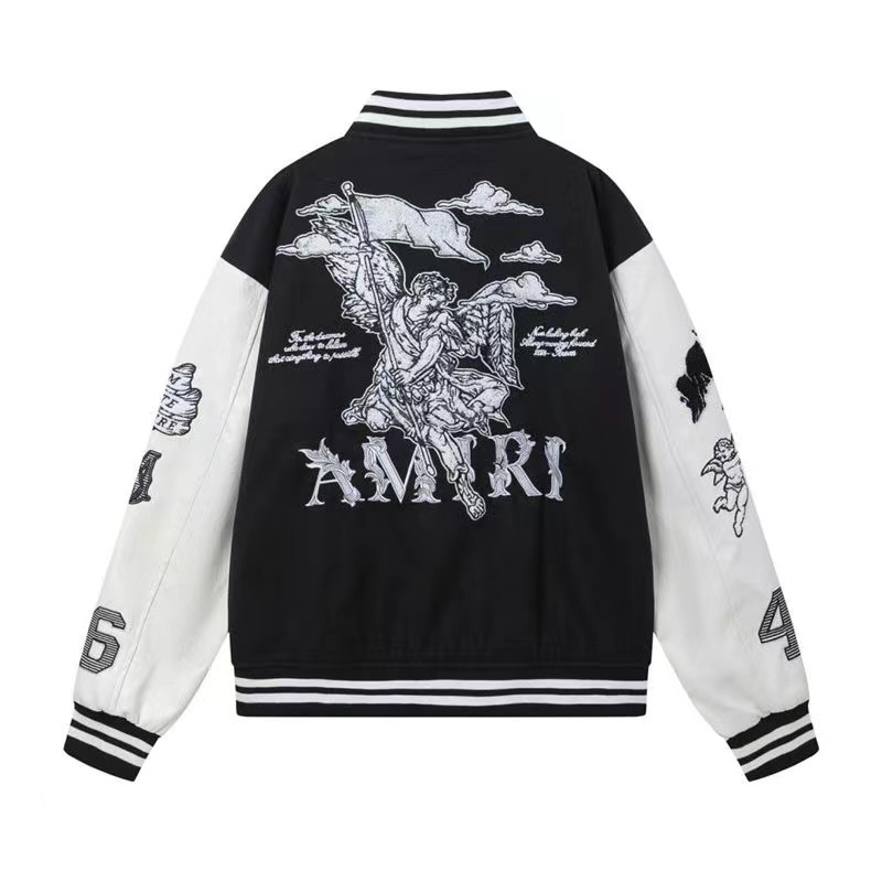 AM Flag Angel Varsity Jacket