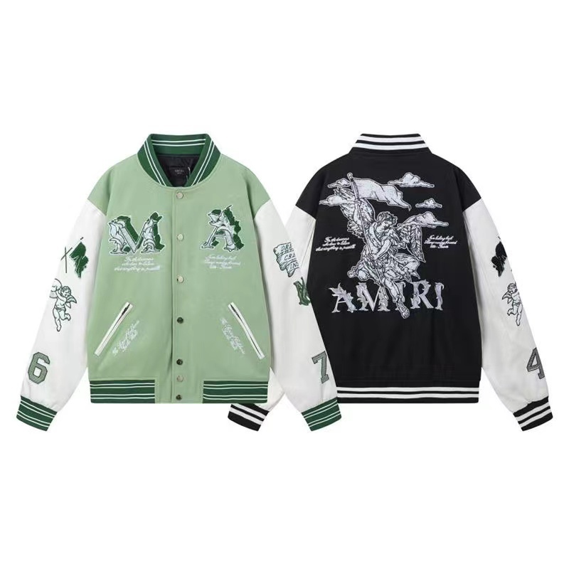 AM Flag Angel Varsity Jacket