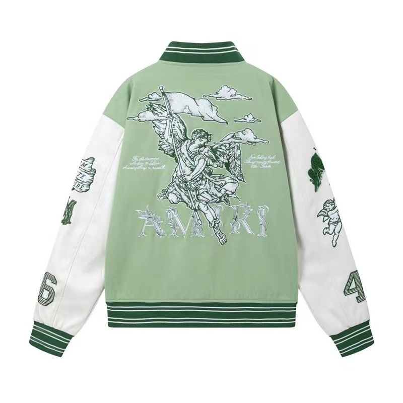 AM Flag Angel Varsity Jacket