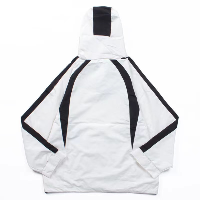 Hellstar Hooded Jacket Black And White