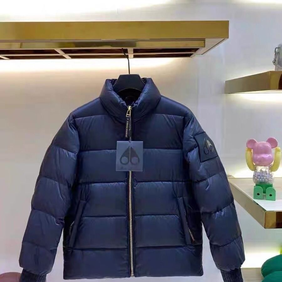 M00se Knuckle Navy Blue Down Jacket