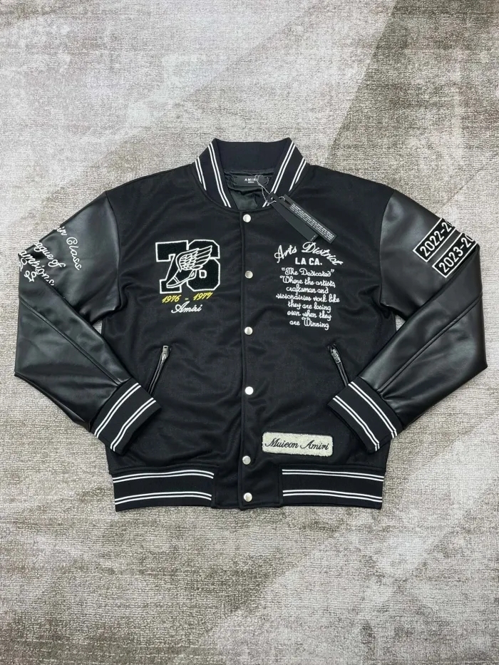 1:1 quality version Eagle Terry Embroidered Flight Jacket
