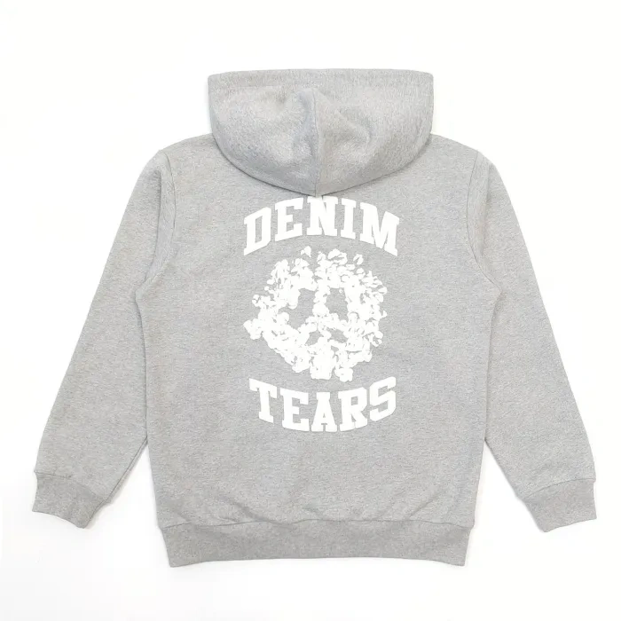 1:1 quality version Kapok Foam Letter Print Zipper Hoodie 2 colors