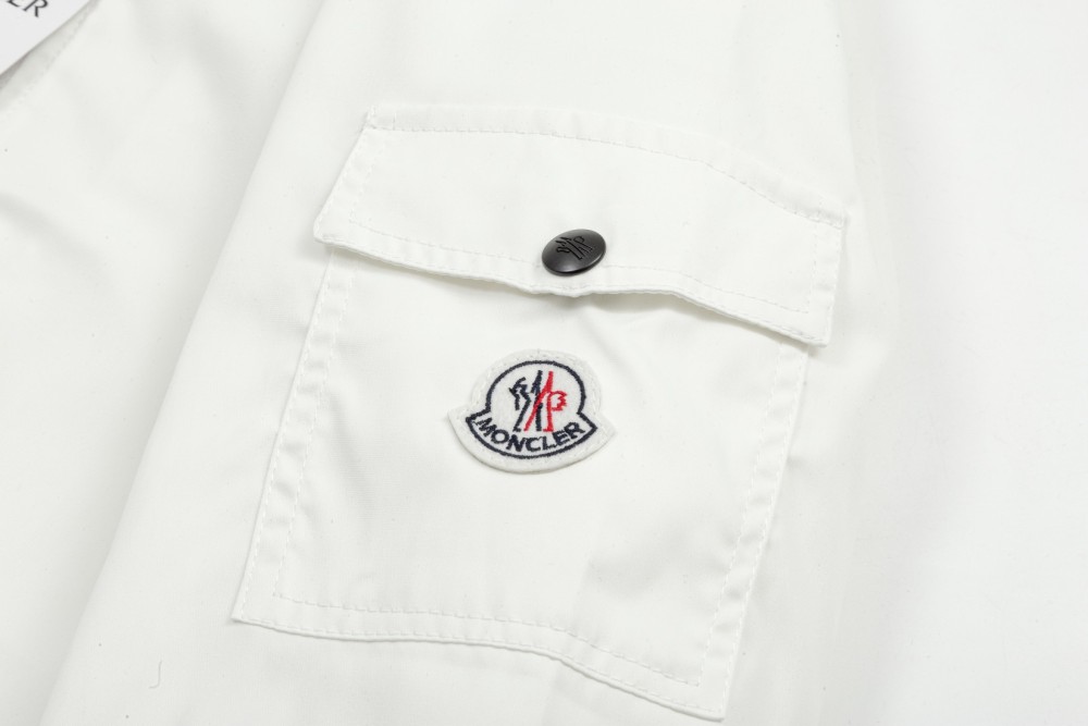 M0ncler Water proof Jacket Black And White