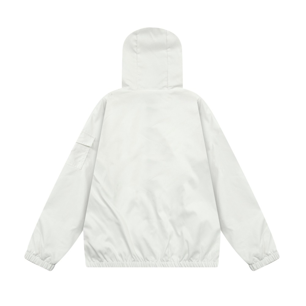 M0ncler Water proof Jacket Black And White