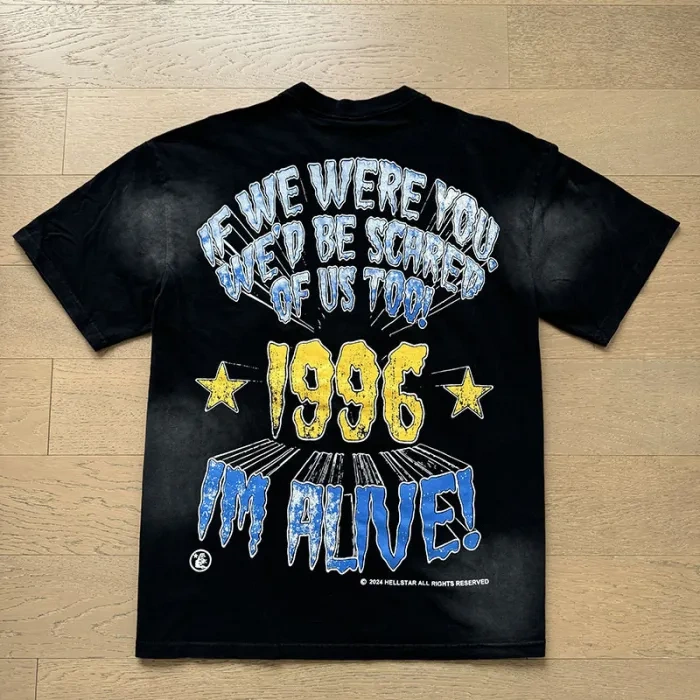HS 1996 Halloween Elements Printed Aged Washed Version Tee 2 colors