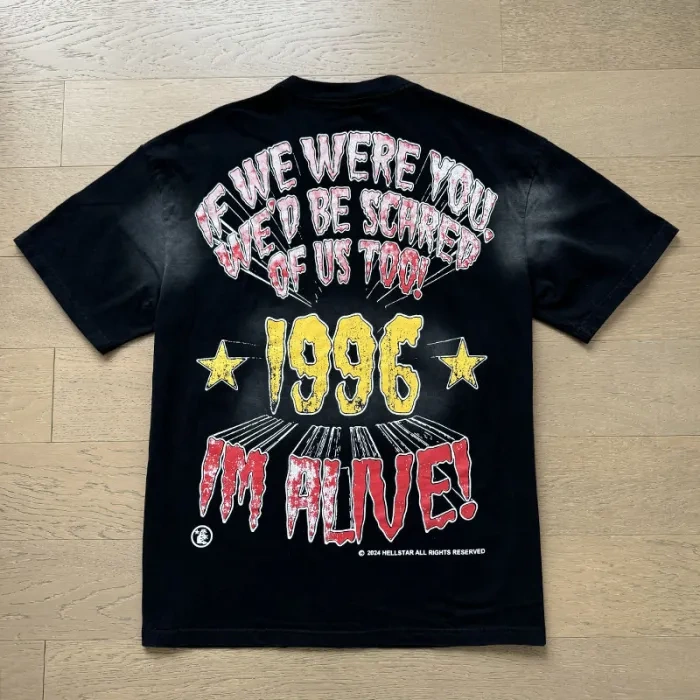 HS 1996 Halloween Elements Printed Aged Washed Version Tee 2 colors