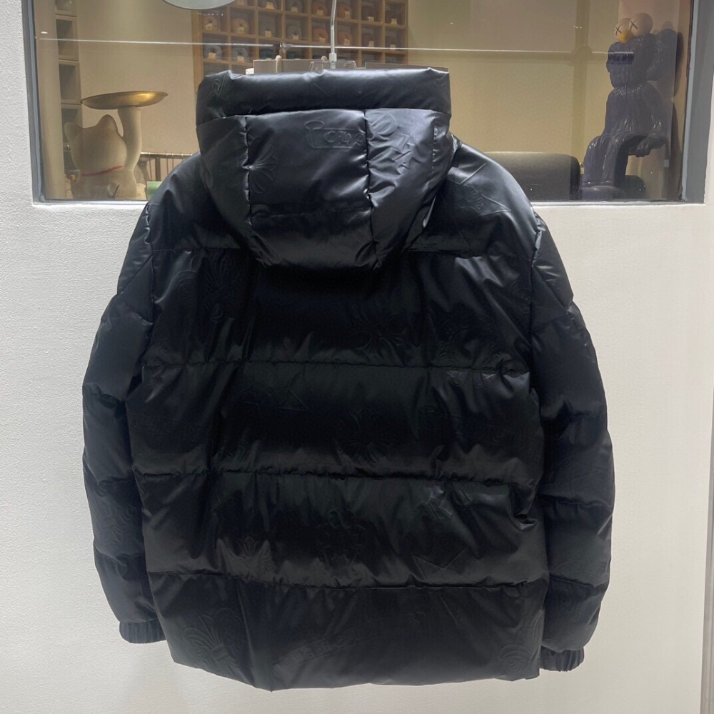 CH Dark Horseshoe Printing 2 Crossings Down Jacket