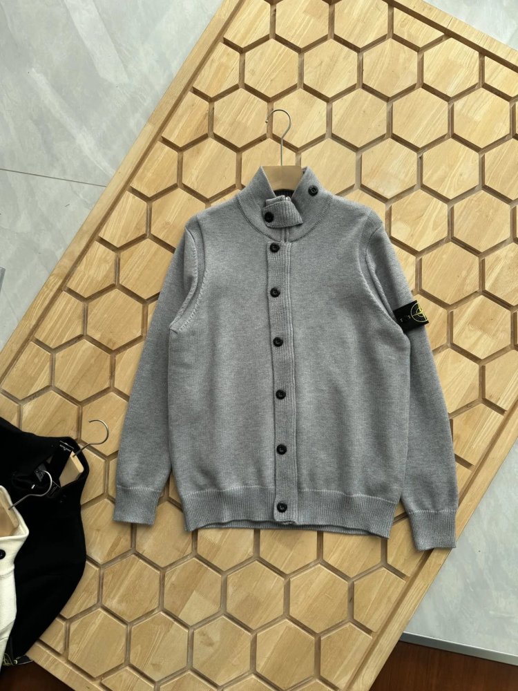 St0ne Island Standing Collar Sweater 3 Colors