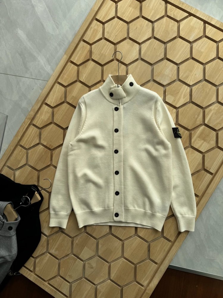 St0ne Island Standing Collar Sweater 3 Colors