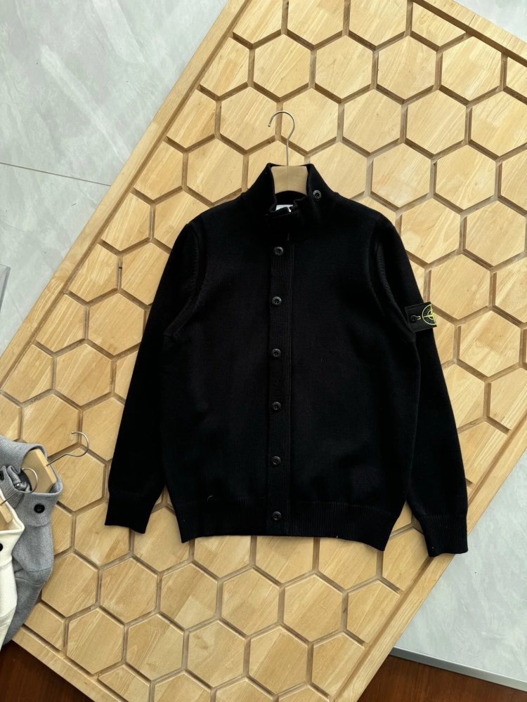 St0ne Island Standing Collar Sweater 3 Colors