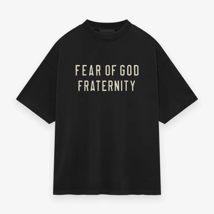 1:1 quality version Fraternity Letter Print Tee 5 colors