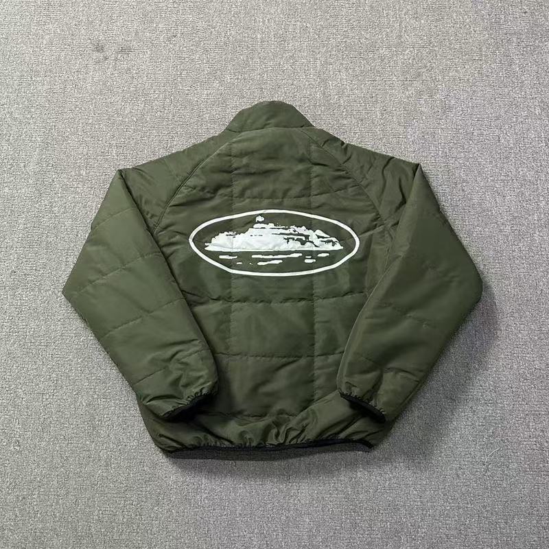 Corteiz Bomber Jacket Green Black