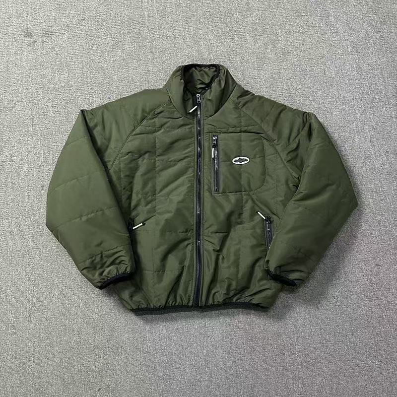 Corteiz Bomber Jacket Green Black