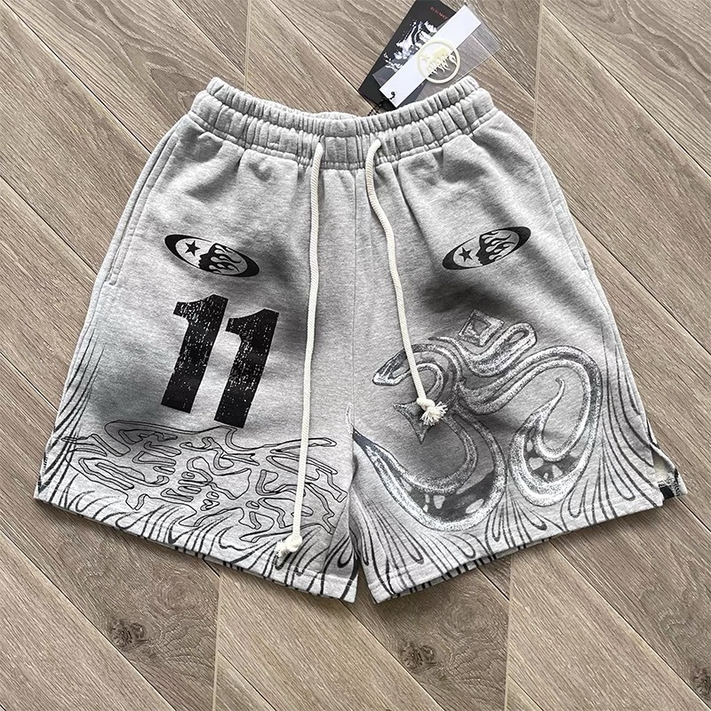 1:1 Hellstar Path To Paradise Shorts Grey