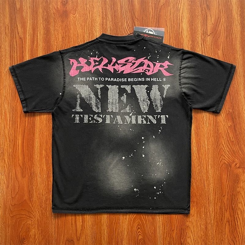 1:1 Hellstar Portrait Pattern Tee Black
