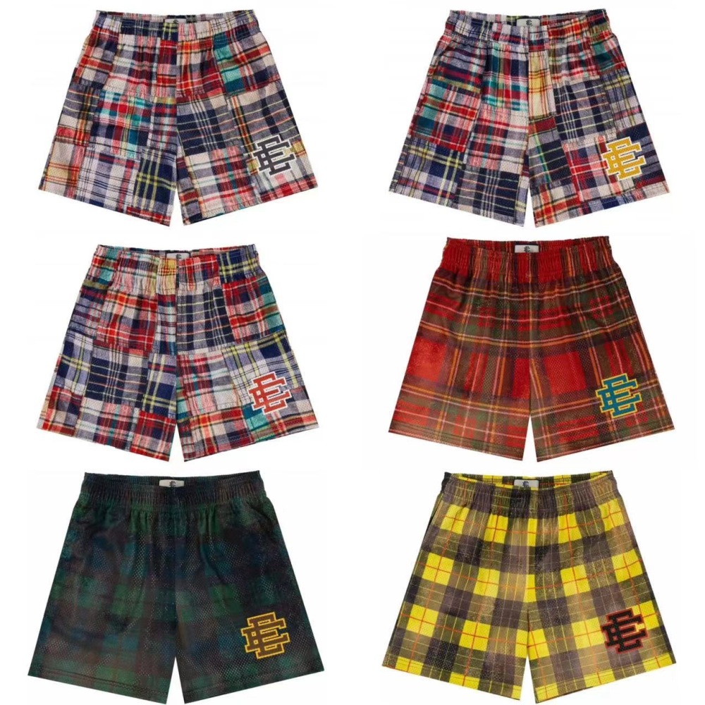 Eric Emanuel Grid Pattern Shorts 6 Colors