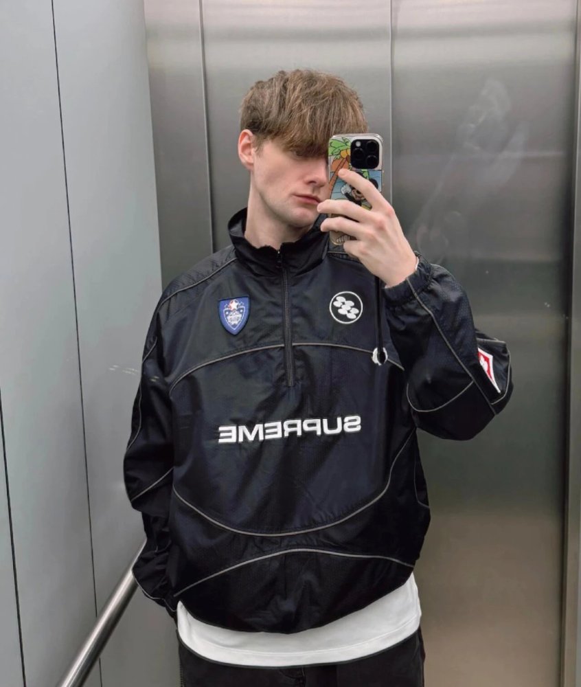 Sup Week11 Reflective Piping Pullover 3M Jacket 3 Colors