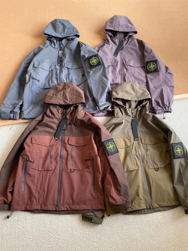 Stone Island Double Pockets Jacket 4 Colors