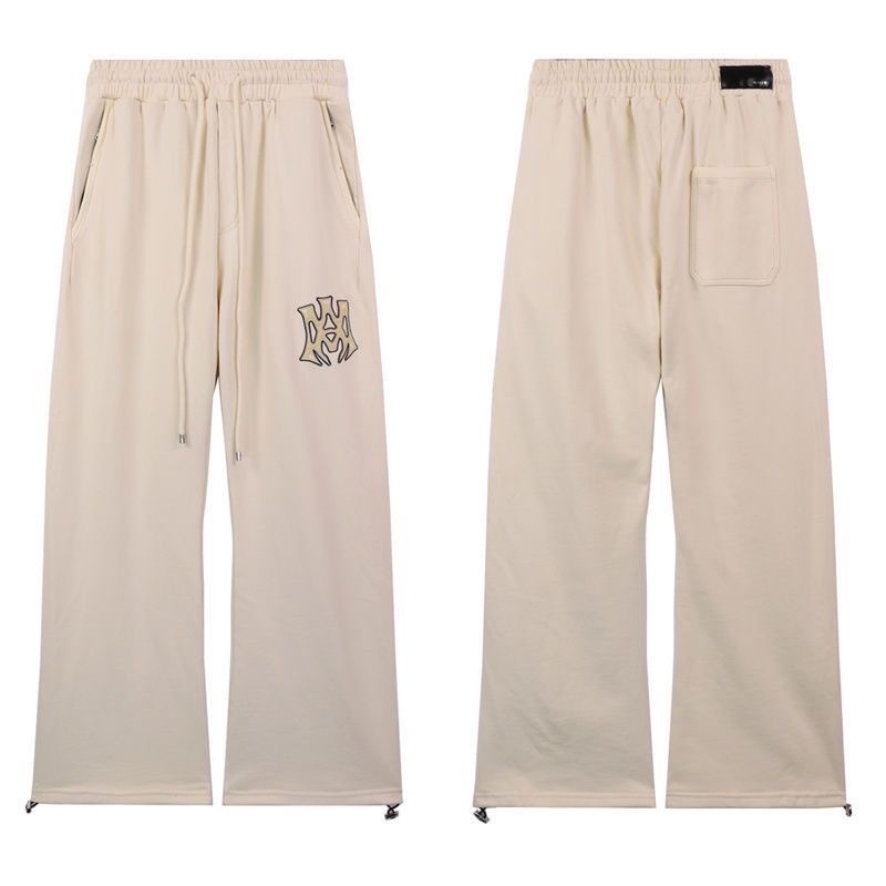 Amiri Embroidered Logo Hoodie Pants 4 Colors