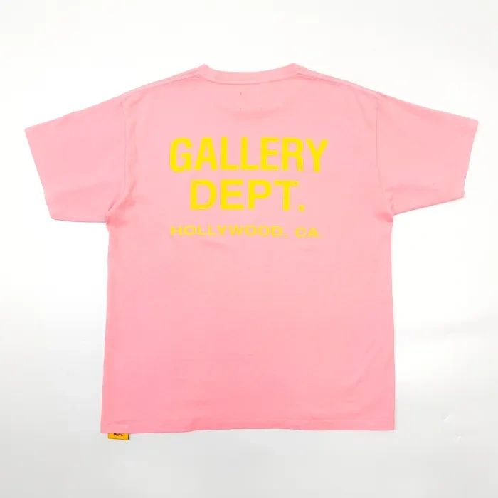 GD 1:1 quality version Basic Hollywood Letter Print Washed Version Tee 3 colors