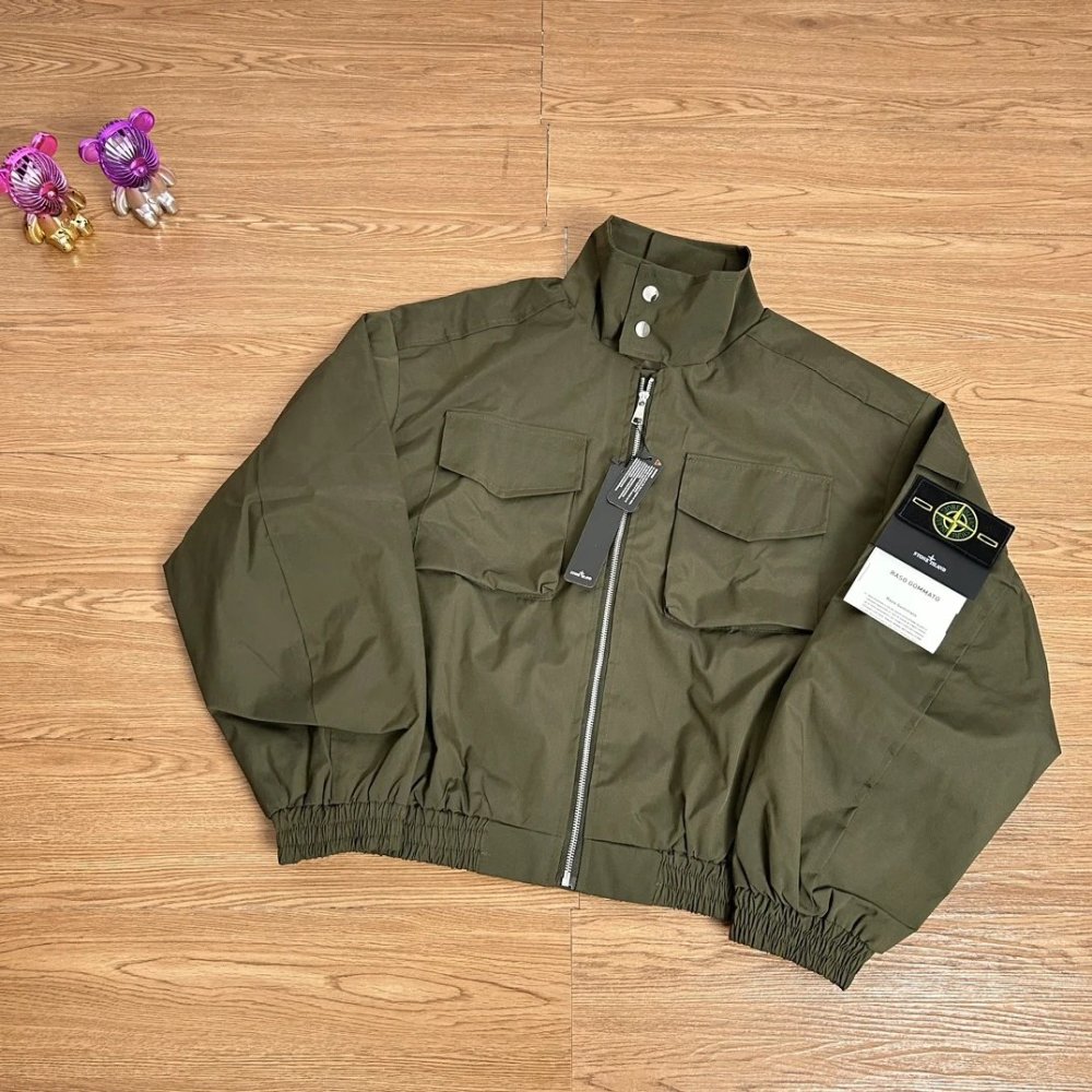 Stone Island Double pocket functional flight jacket coat 2 colors