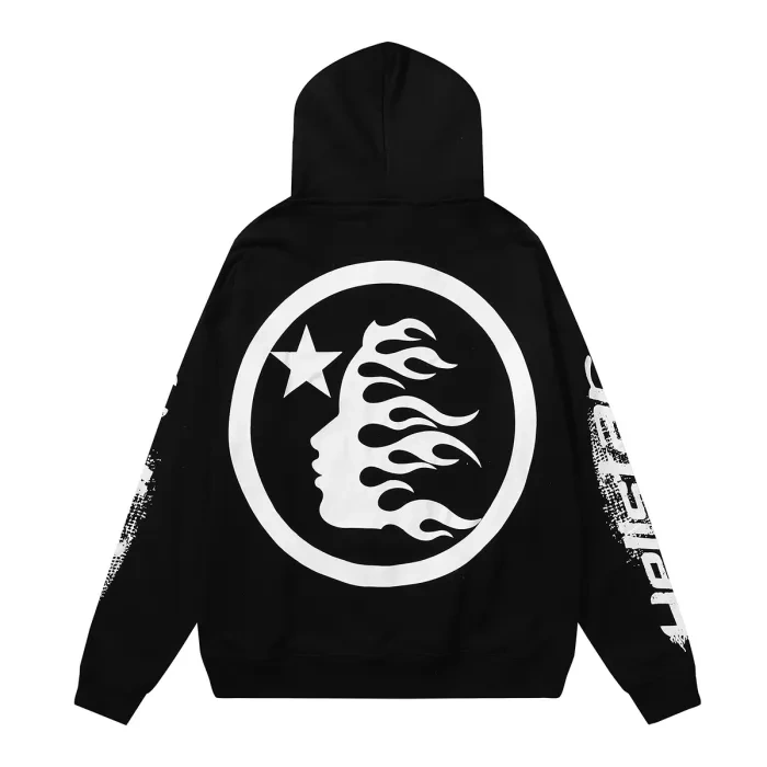 HS Front and Back Logo Sleeve Arm Letter Print hoodie & pants set 3 colors