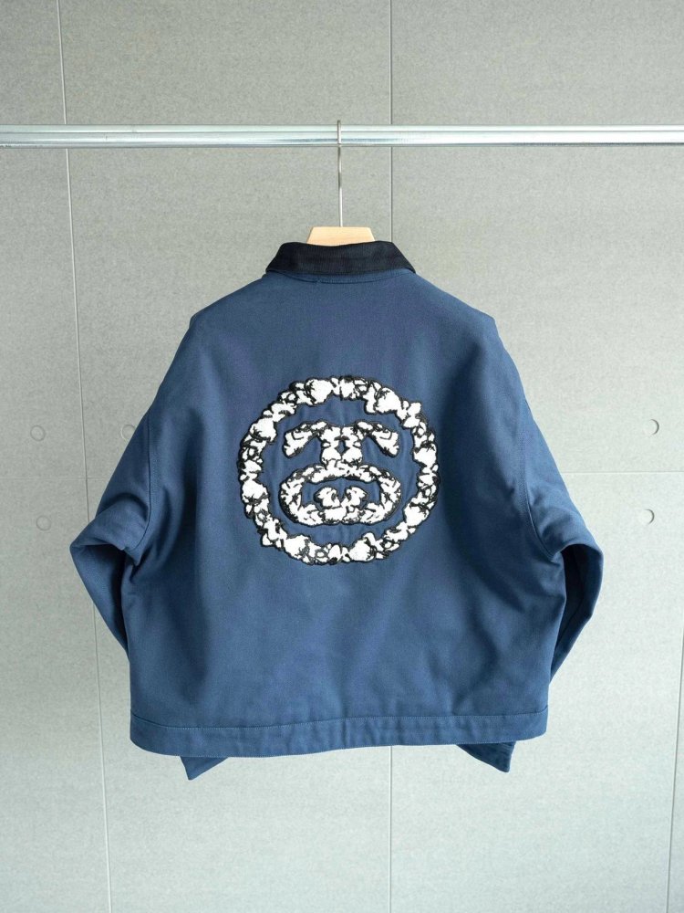 Stussy x Denim Tears Jacket Blue