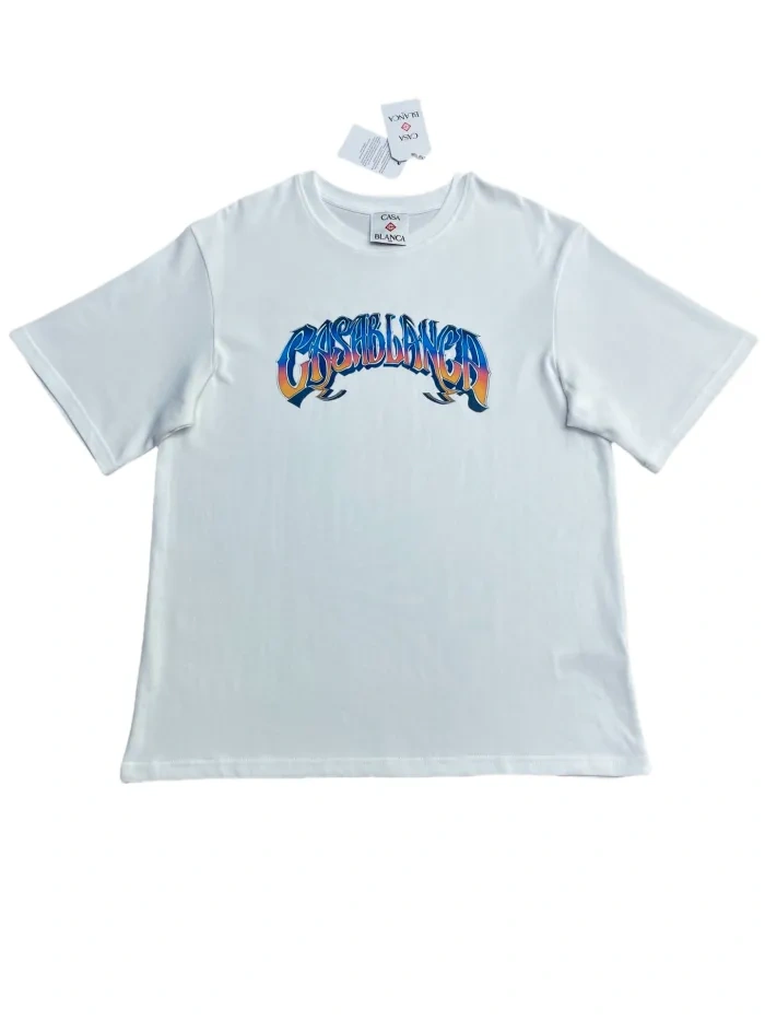 Casa 1:1 quality version Gradient Letter Print Tee