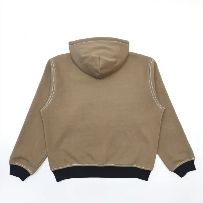 Sp5der 1:1 quality version  Colorblock Zipper hoodie 2 colors