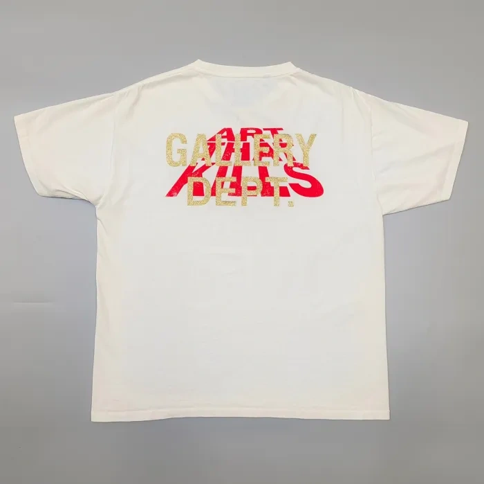 GD 1:1 quality version 28030633 Washed Letter Print Tee