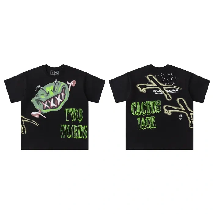 Travis Green alien head Printed Tee