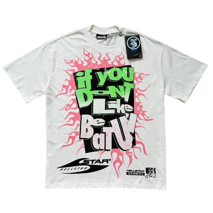 Hellstar Dynamic Letter Print Tee