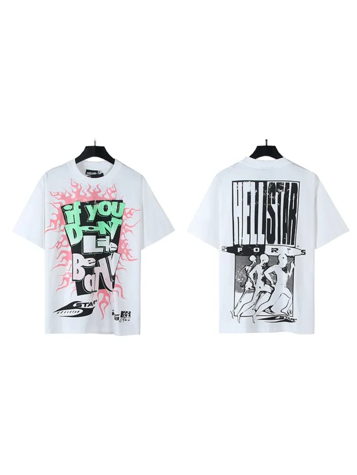 Hellstar Dynamic Letter Print Tee