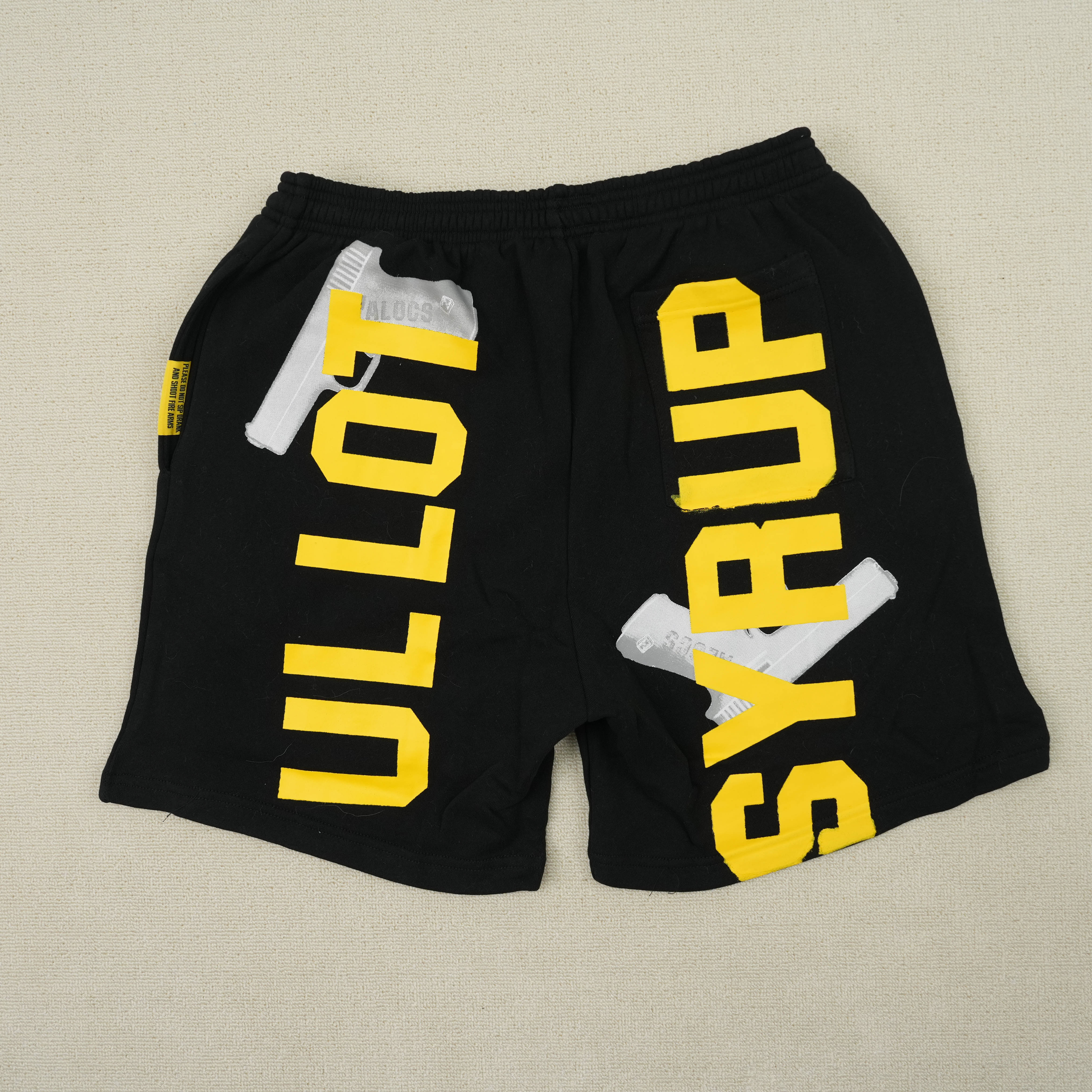 Thats Awful Lot Of Cough Syrup Gun Shorts 2 Colors