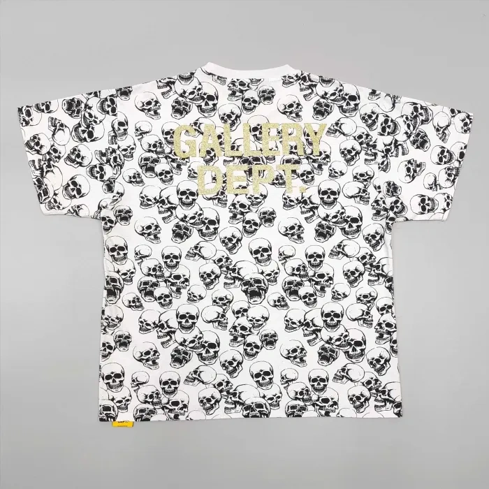 GD 1:1 quality version Full-print skull print Tee