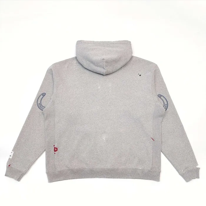 GD 1:1 quality version Winery Hand-Painted Print Distressed Hoodie