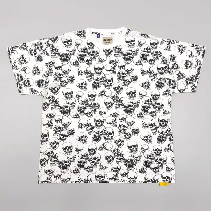 GD 1:1 quality version Full-print skull print Tee