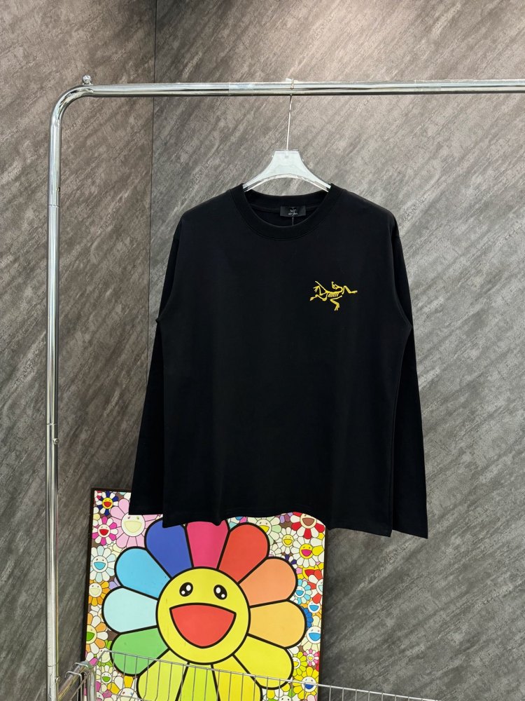 Arc 412744 Long Sleeve Shirt Black And White