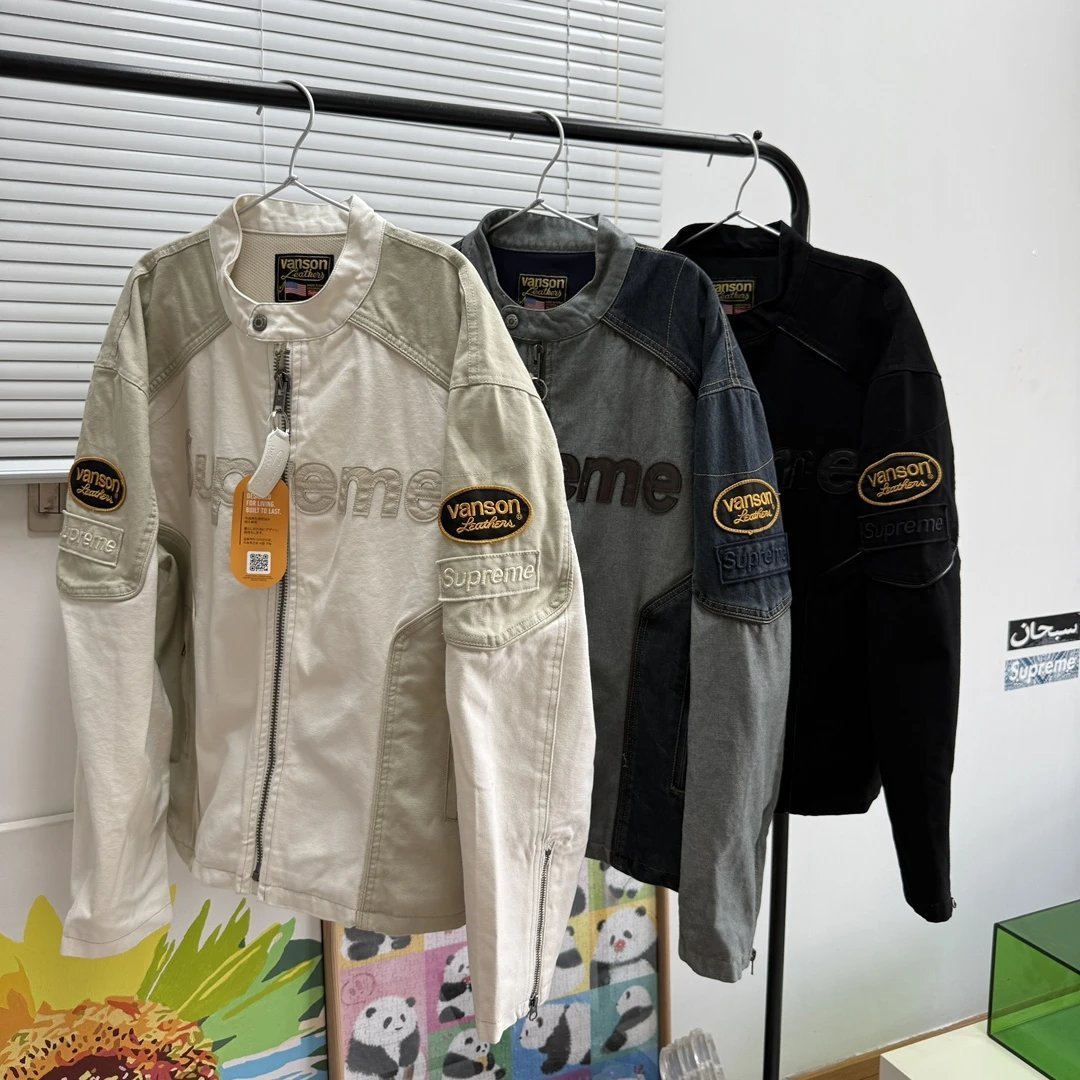 Sup x Vanson Leathers x Cordura Week 13 Cotton Jacket 3 Colors