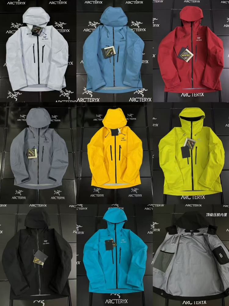 Arc Alpha Sv 7th GORE-TEX Pro Embroidered  Jacket 8 Colors
